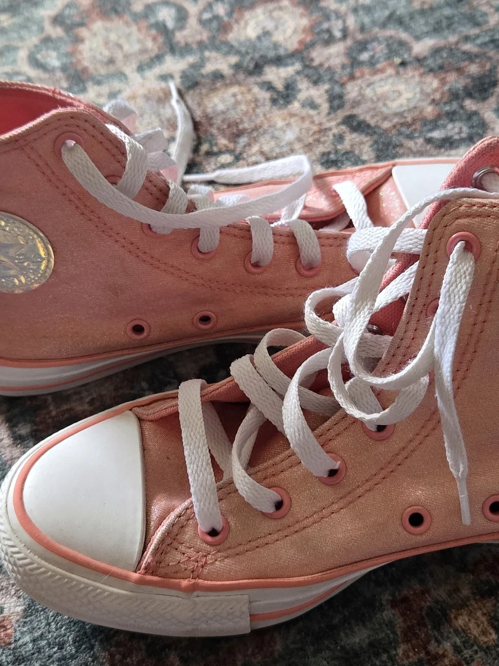 Converse Pink High-Top All Star Sneakers